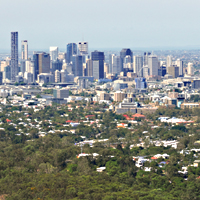 Brisbane aerial photo