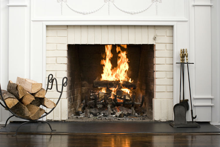 Inside - Fireplace