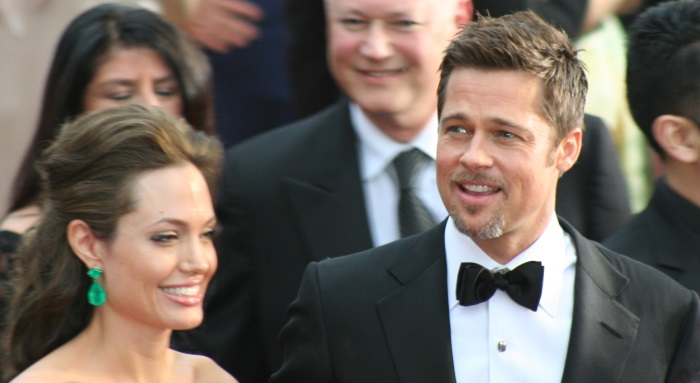 Angelina Jolie and Brad Pitt