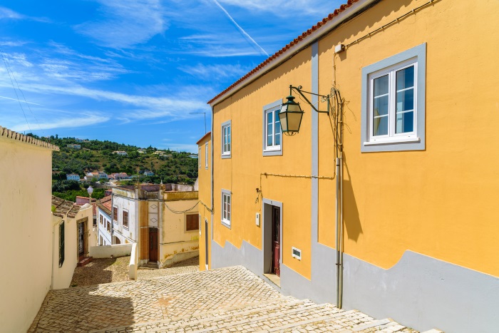 Narrow street, old town, Silves