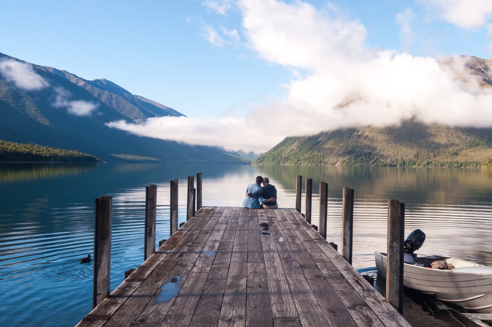 Nelson lakes national park, New Zealand