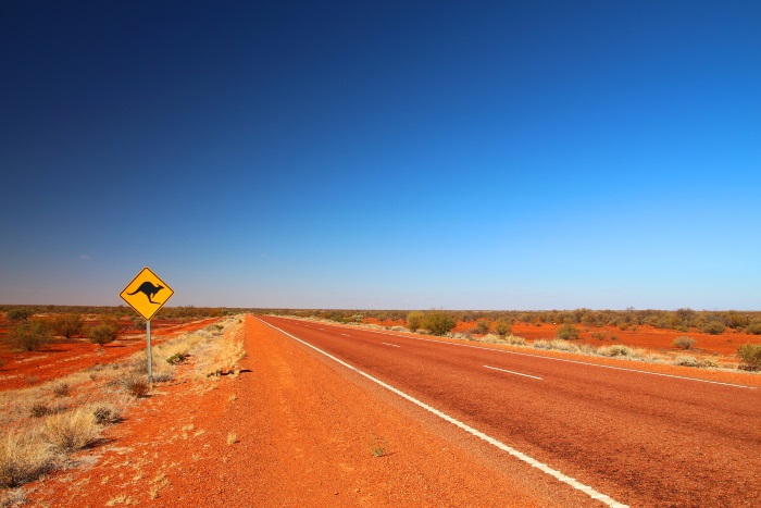 Australian roadsign